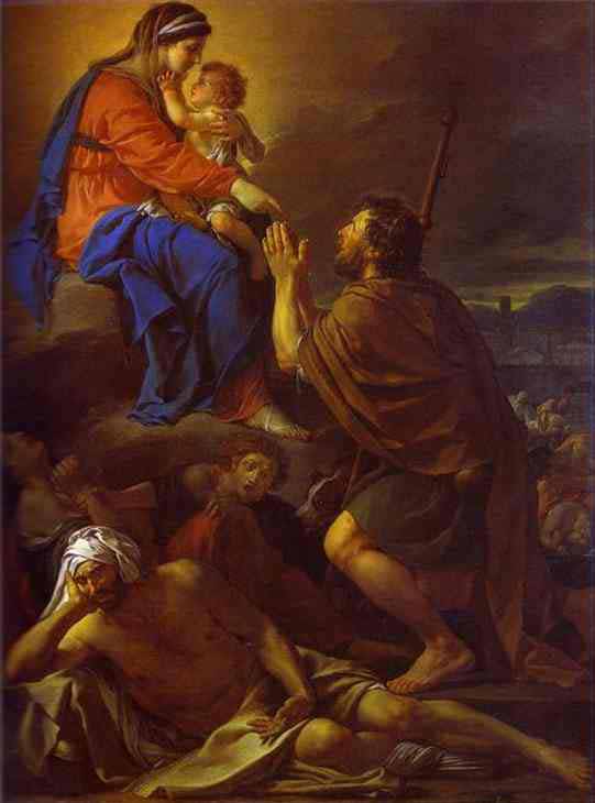 Saint Roch Interceding with the Virgin for the Plague Stricken